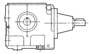 GS系列减速电机结构型式说明
