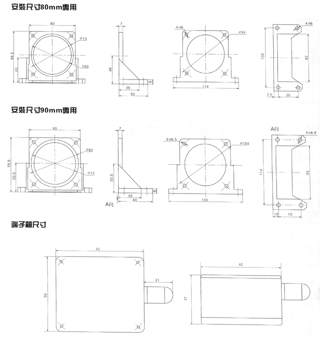 力矩電機附件