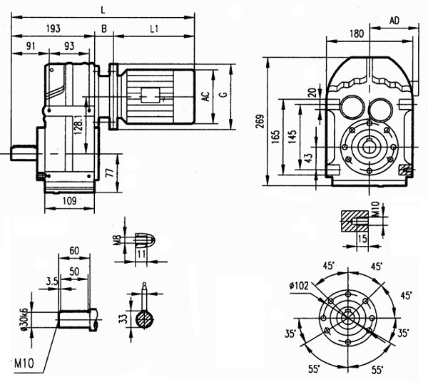 GF47安裝結構尺寸