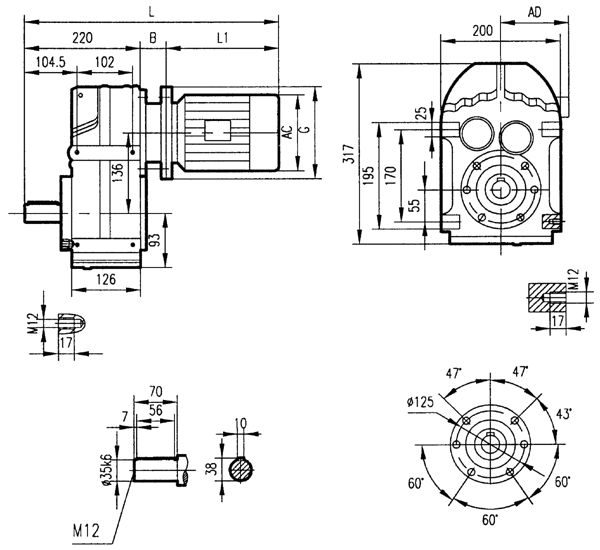 GF57安装结构尺寸