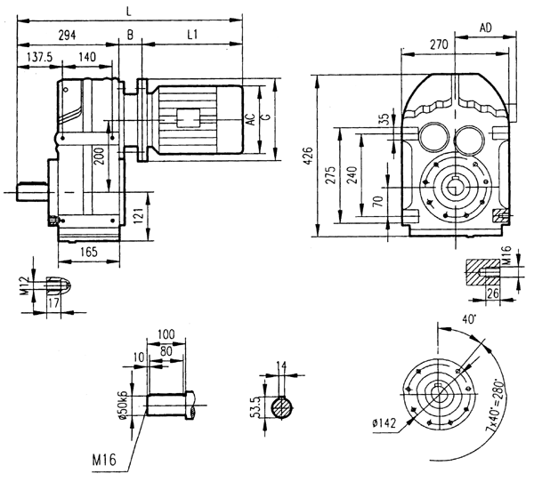 GF77安装结构尺寸